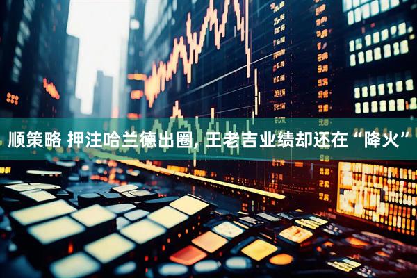 顺策略 押注哈兰德出圈, 王老吉业绩却还在“降火”